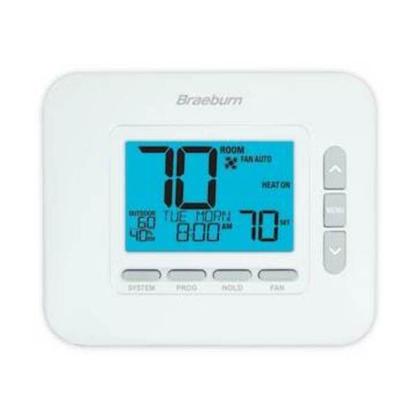 BRAEBURN SYSTEMS LLC 3H/2C Programmable Thermostat