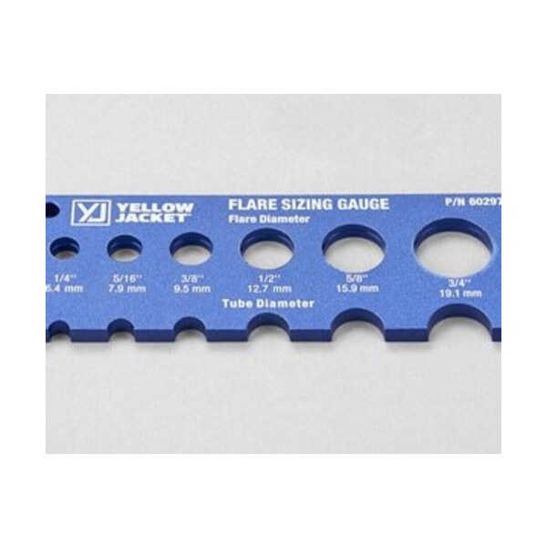 RITCHIE ENGINEERING COMPANY, INC. FLARE SIZING GAUGE