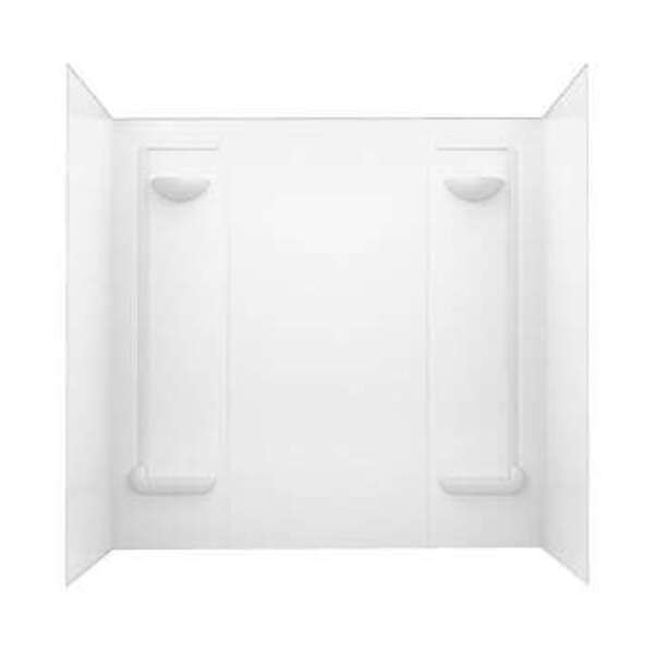 SWAN 58 - 60 BATH WALL KIT WHIT