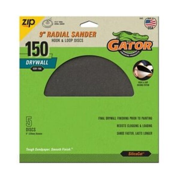 RUST-OLEUM CORPORATION 9 IN DRYWALL PAPER 150 GRIT 5PK