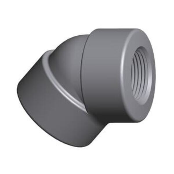 DOMESTIC MANUFACTURERS 1/2 FS 3000# THRD 45 ELL