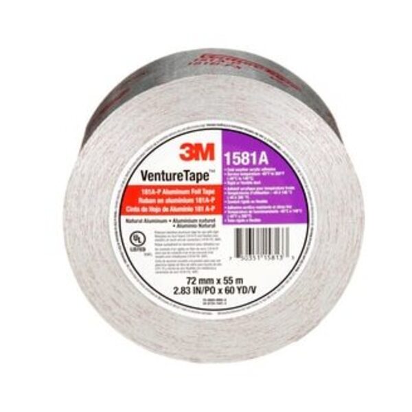 VENTURE 3X60 YD PRINTED ACR FOIL HVAC TAPE