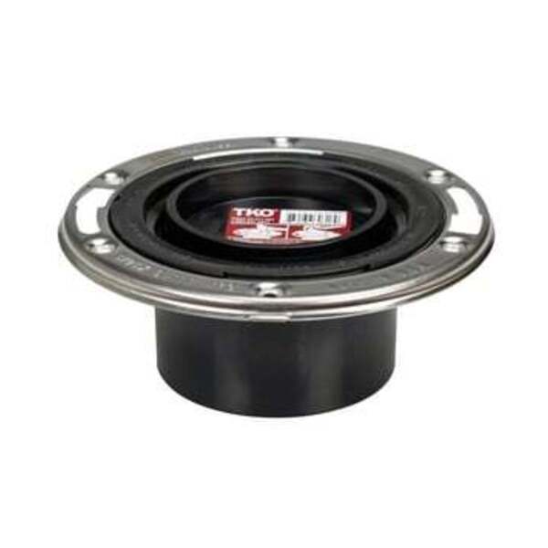 SIOUX CHIEF 3X4 ABS TKO CLST FLG W/ SS RNG