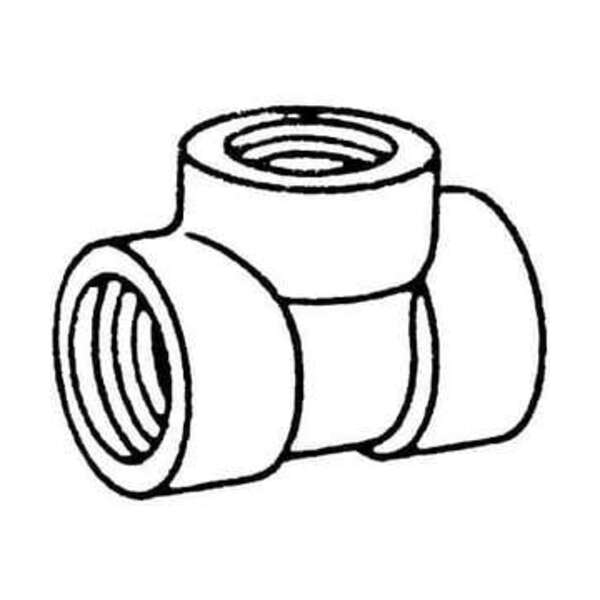 DOMESTIC MANUFACTURERS 1-1/4 FS 2000# THRD TEE