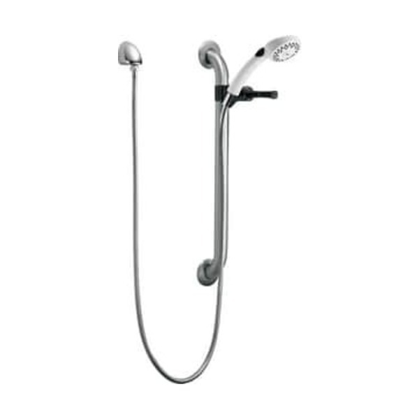 DELTA CCN 2.5 GPM ADA H/SHWR W/ 24 G/BAR