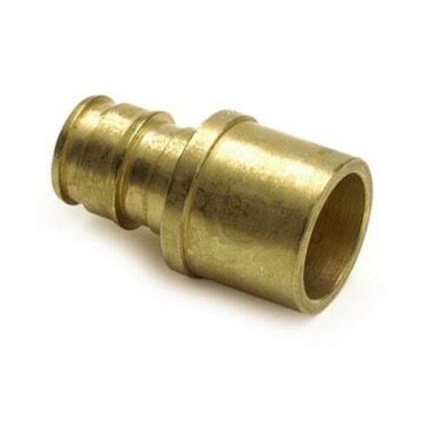 UPONOR 5/8 PROPEX X 3/4 COP BRS SWT ADPT