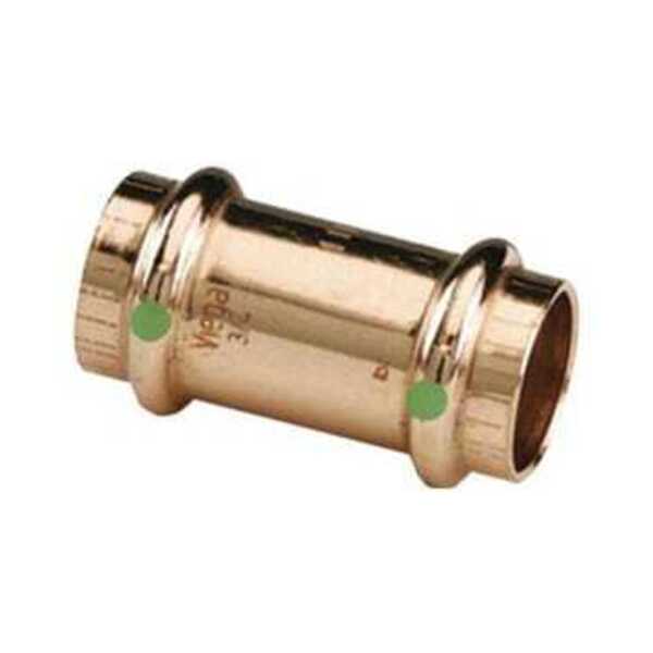 VIEGA NORTH AMERICA LLC 1 in. Copper Press Coupling with Stop