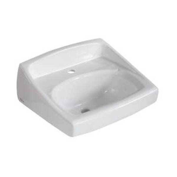 AMERICAN STANDARD @ 20X18 VC 1H WM LAV *LUCERN WHIT