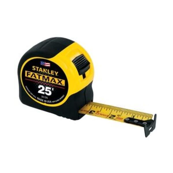 STANLEY 1-1/4X25 FT FATMX TAPE MEASURE