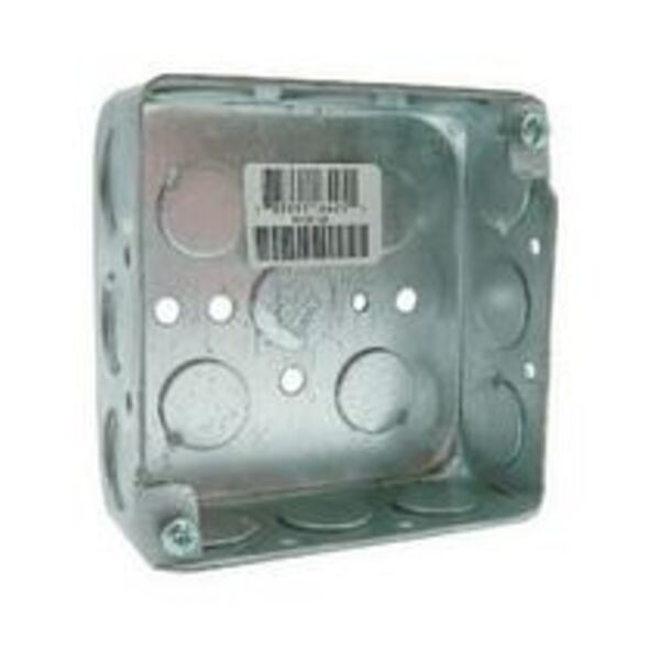 DIVERSITECH 4X2-1/8 STL OUT BX W/ 1/2 & 3/4 KO