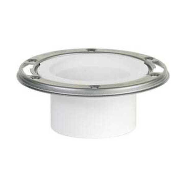 SIOUX CHIEF MFG CO INC 3X4 PVC SS RNG CLST FLG FL