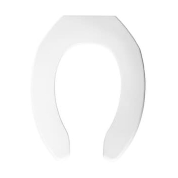 BEMIS EB OF PLAS SEAT W/ SS HINGE WHIT