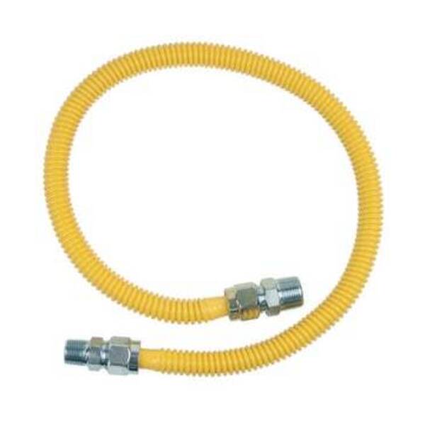 BRASSCRAFT 3/4 MIP X 1/2 MIP X 36 FTG GAS CONN