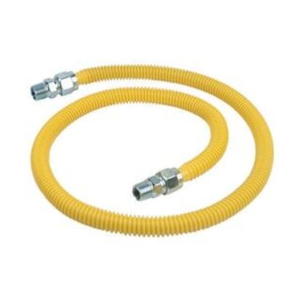 BRASSCRAFT 1/2 MIP X 1/2 MIP X 36 FTG GAS CONN