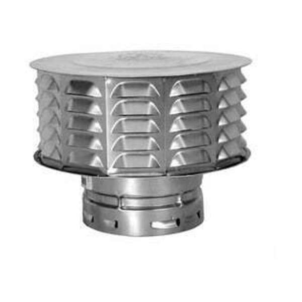 AMERICAN METAL 6 TYPE B GAS VENT HIGHWIND CAP