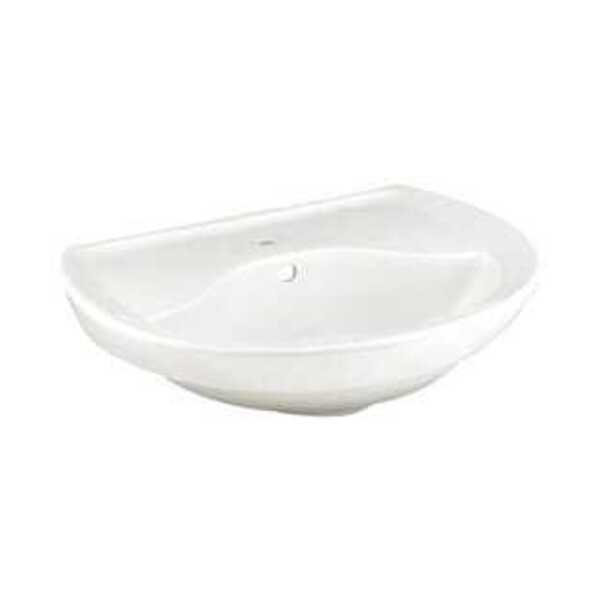 AMERICAN STANDARD 24 VC PED SLAB 1H *RAVENA WHIT