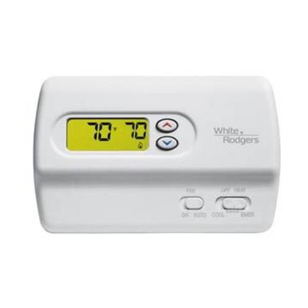 WHITE RODGERS 2H/1C NON PROG H PWR DIGIT TSTAT