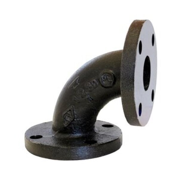 DOMESTIC MANUFACTURERS 4 BLK CI FLG 90 ELL