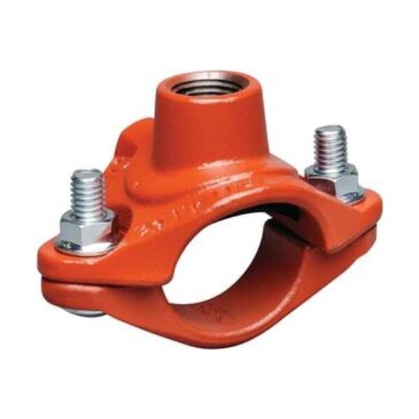 VICTAULIC 2-1/2X1/2 BLK OUT TEE W/ E GSKT 922