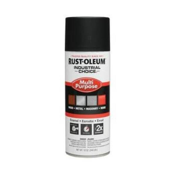 RUST-OLEUM SEMI-FLAT BLAC IND CHOICE