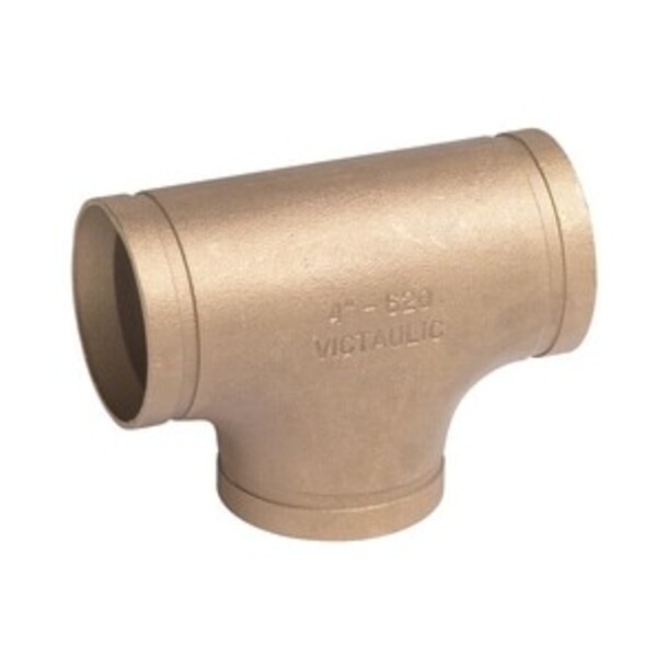 VICTAULIC 4 COP GRV TEE 620