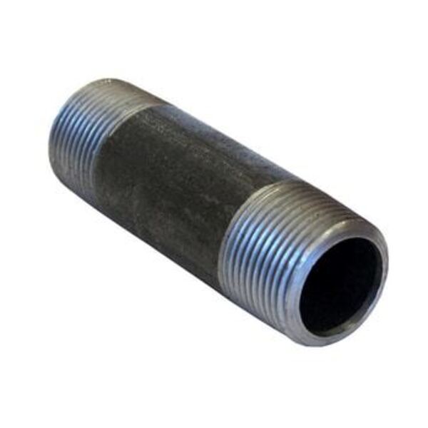 DOMESTIC MANUFACTURERS 3/8X2 BLK XH STL NIP