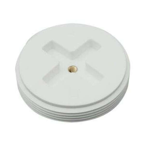 SIOUX CHIEF 3 PVC CS CO PLUG W/ THRD BRS INS