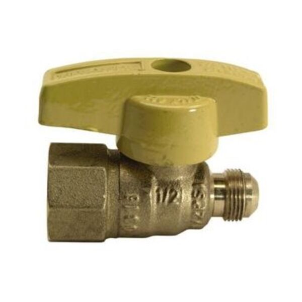 BRASSCRAFT 5/8 OD X 3/4 FIP GAS BV