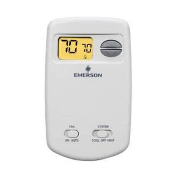 WHITE RODGERS 1H/1C NON PROG B PWR DIGIT TSTAT