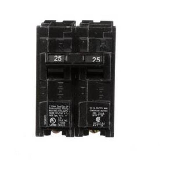 SIEMENS 25A 2 POLE 120V PLUG IN BRKR