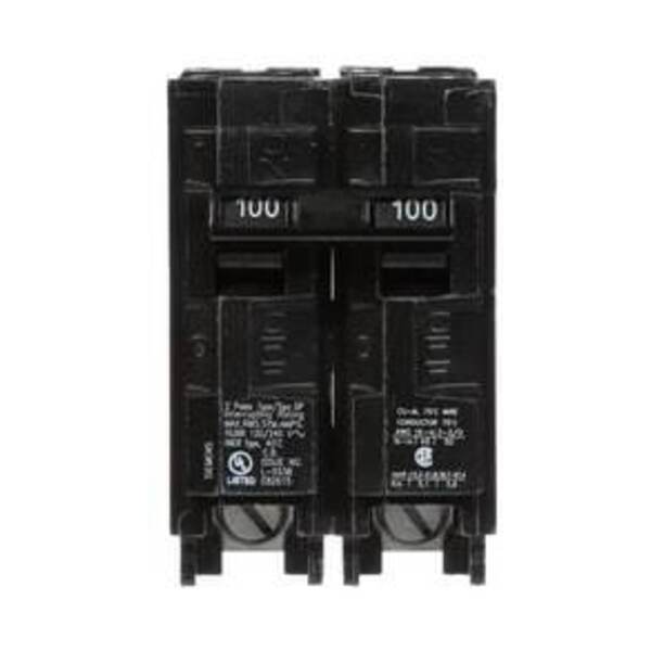 SIEMENS 100A 2 POLE 120V PLUG IN BRKR