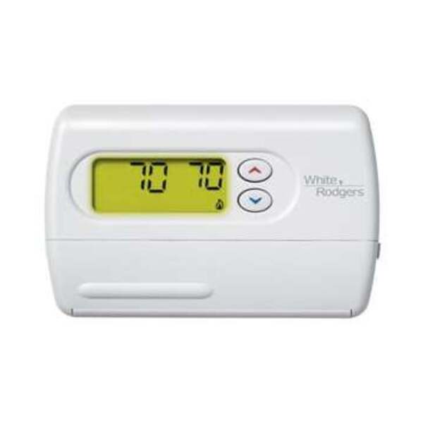WHITE RODGERS 1H/1C NON PROG B PWR DIGIT TSTAT