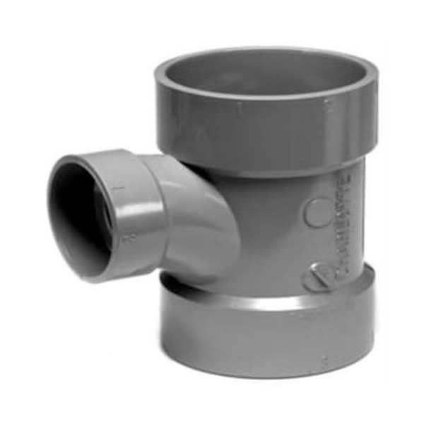 CHARLOTTE PIPE AND FOUNDRY CO 2X2X1-1/2 CPVC AW SAN TEE RED