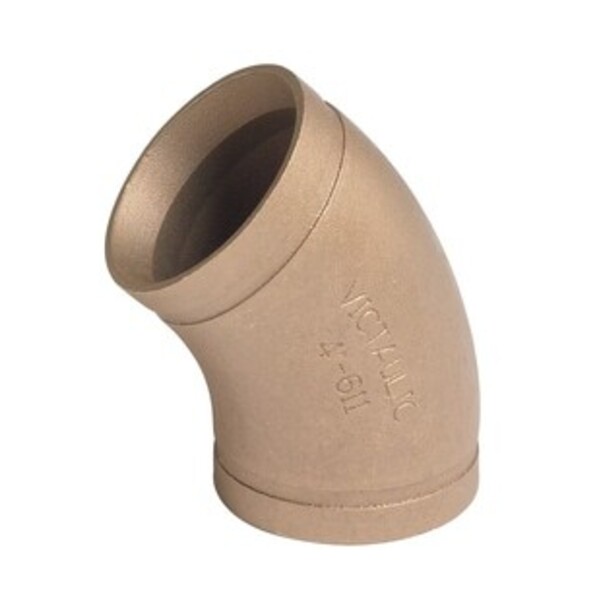 VICTAULIC 2-1/2 COP GRV 45 ELL 611