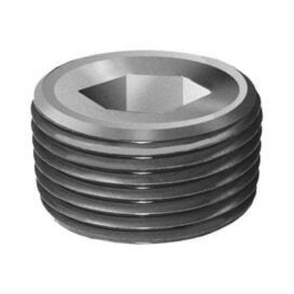 DOMESTIC MANUFACTURERS 3/8 BLK STL HEX CSK PLUG
