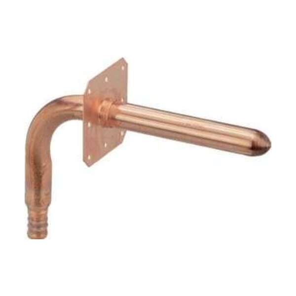 VIEGA LF 1/2X1/2X8 PEX STUB ELL W/ PLT