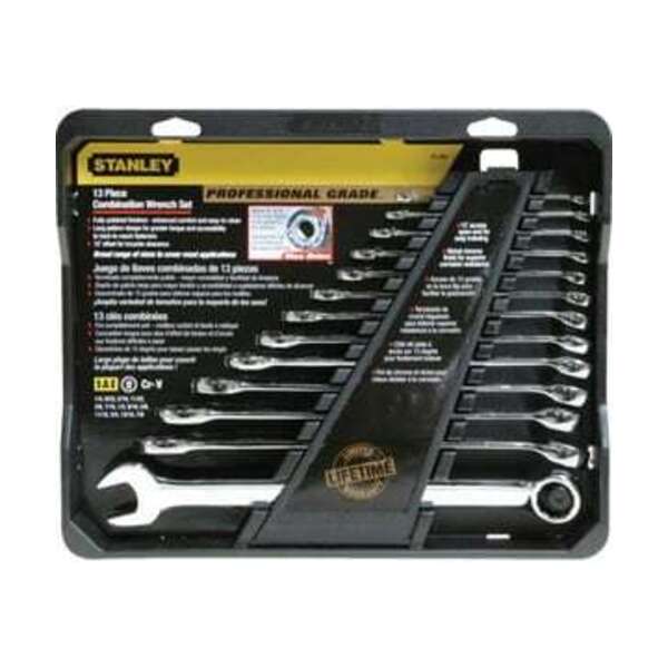 STANLEY TOOLS (MECH GROUP) SET WRCH COMB FULL POL PRO SA
