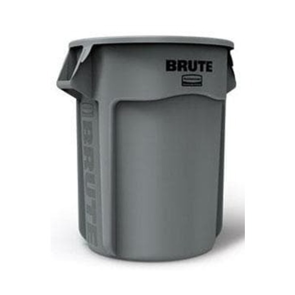 RUBBERMAID BRUTE CONTAINR 55 GAL GRAY
