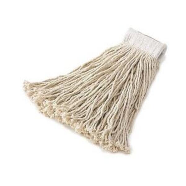 RUBBERMAID 24 OZ RAYON CUT END MOP HD WHIT