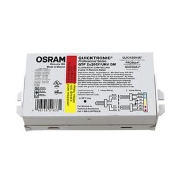 SYLVANIA CFL BALLAST 2 BULB ELEC 120-277V