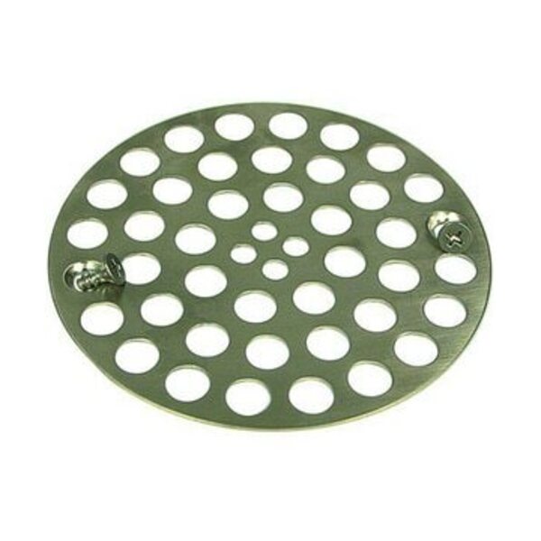 SIGNATURE HDWR 4 OD SHWR STRN W/ 33/8 CTRS BN