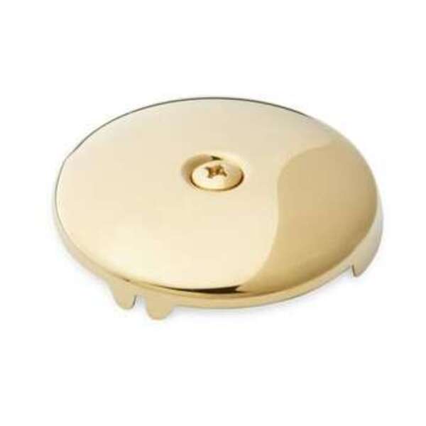 SIGNATURE HDWR 1H FACE PLT W/ SCRW PB/PVD