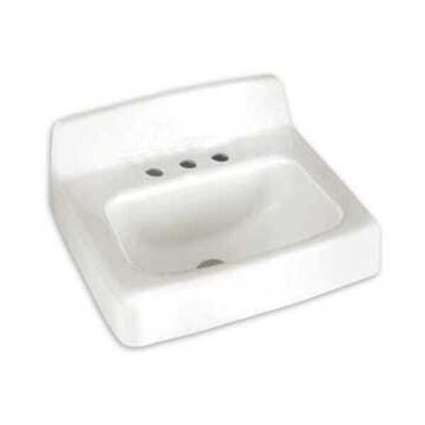 AMERICAN STANDARD @ 20X18 CI 4 WM LAV *REGALY WHIT