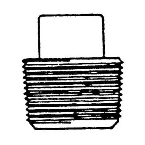 DOMESTIC MANUFACTURERS 3/4 FS 3M-6M THRD SQ HD PLUG