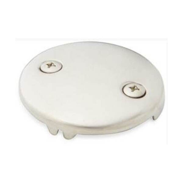 SIGNATURE HDWR 2H FACE PLT W/ SCRW BN