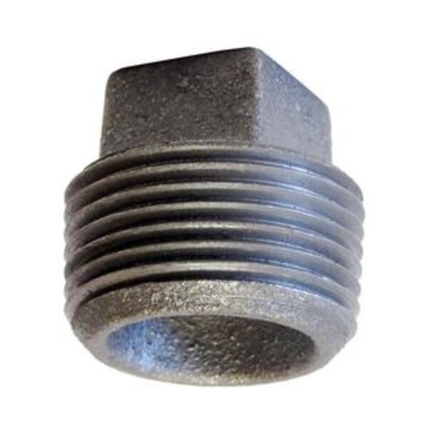 DOMESTIC MANUFACTURERS 4 BLK CI CORED SQ HD PLUG