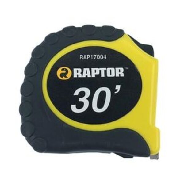 RAPTOR 30 FT TAPE MEASURE RUB
