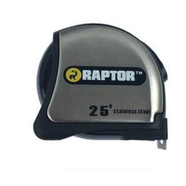 RAPTOR 25 FT TAPE MEASURE SS