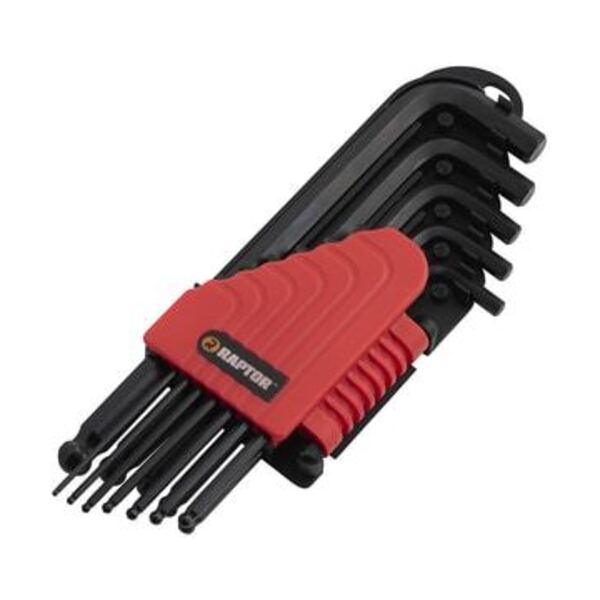 RAPTOR RAPTOR HEX KEY SET 12 PC