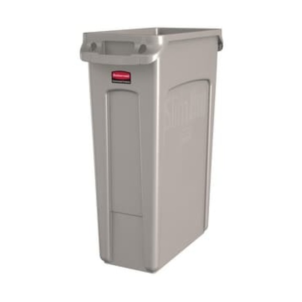 RUBBERMAID 23G SLIM JIM CONT VENT CHAN BEIG